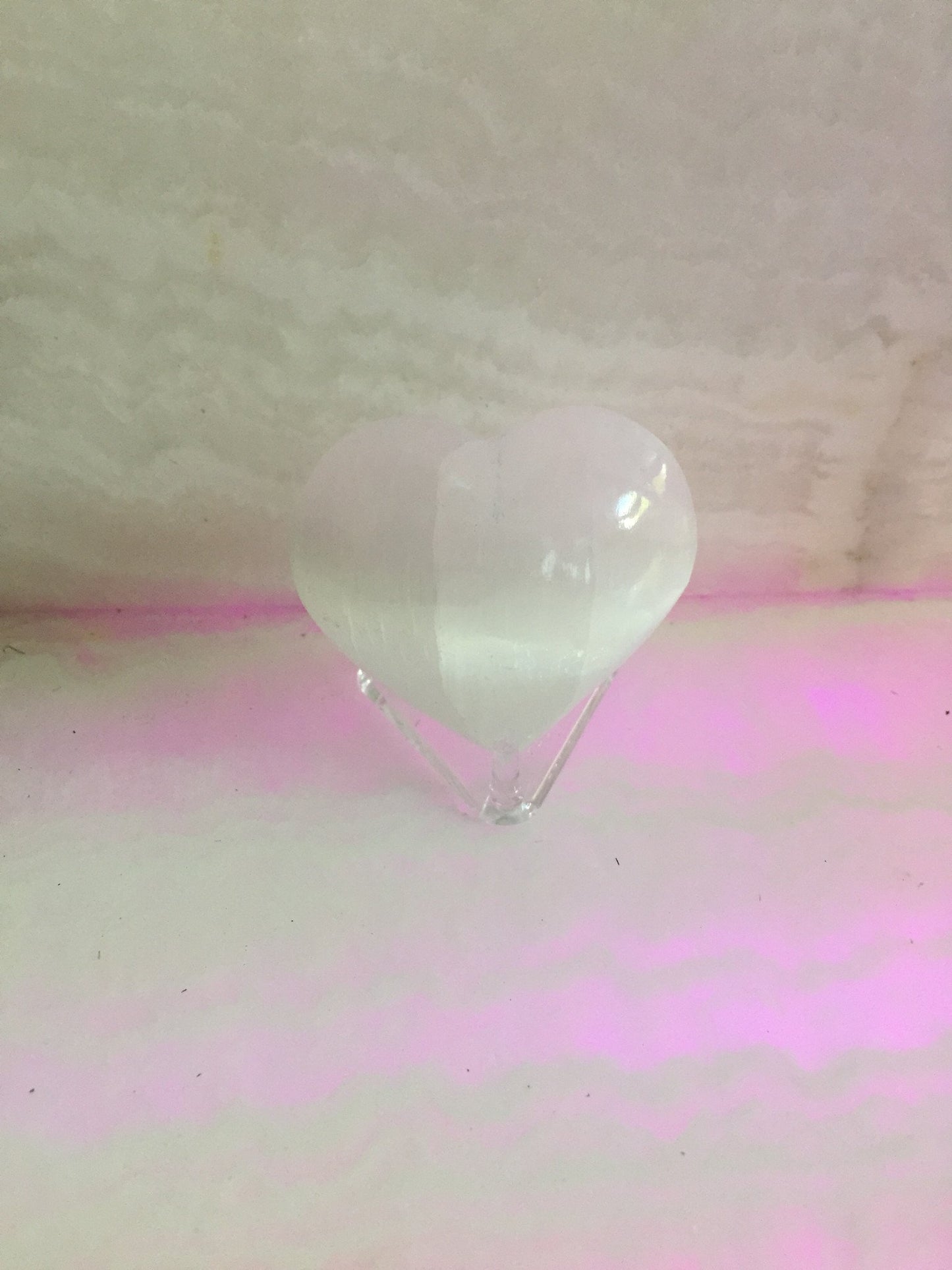 Selenite Heart